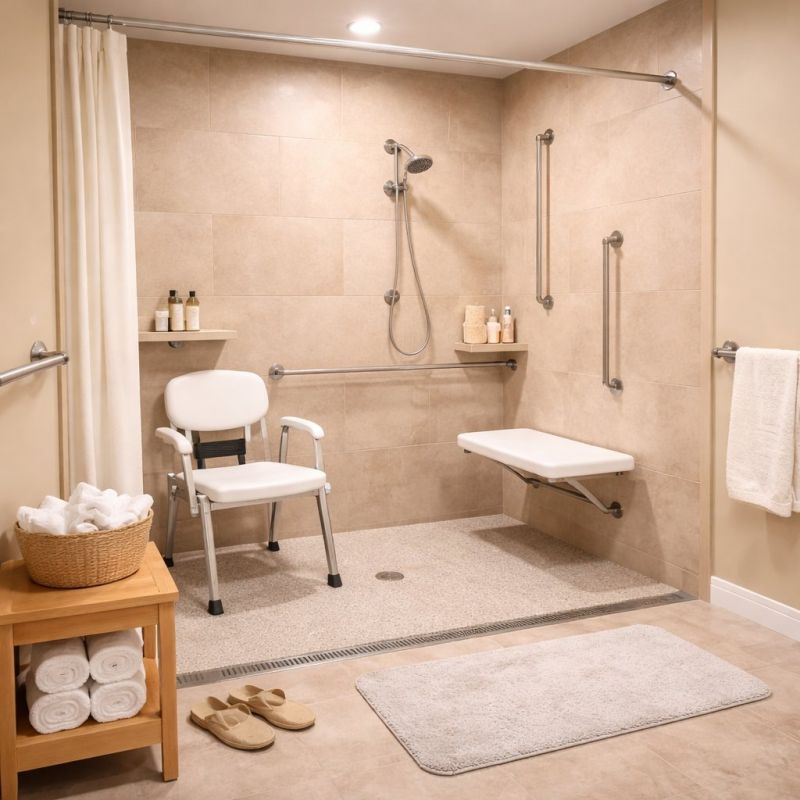 Senior Shower Installation in Palm Coast, FL