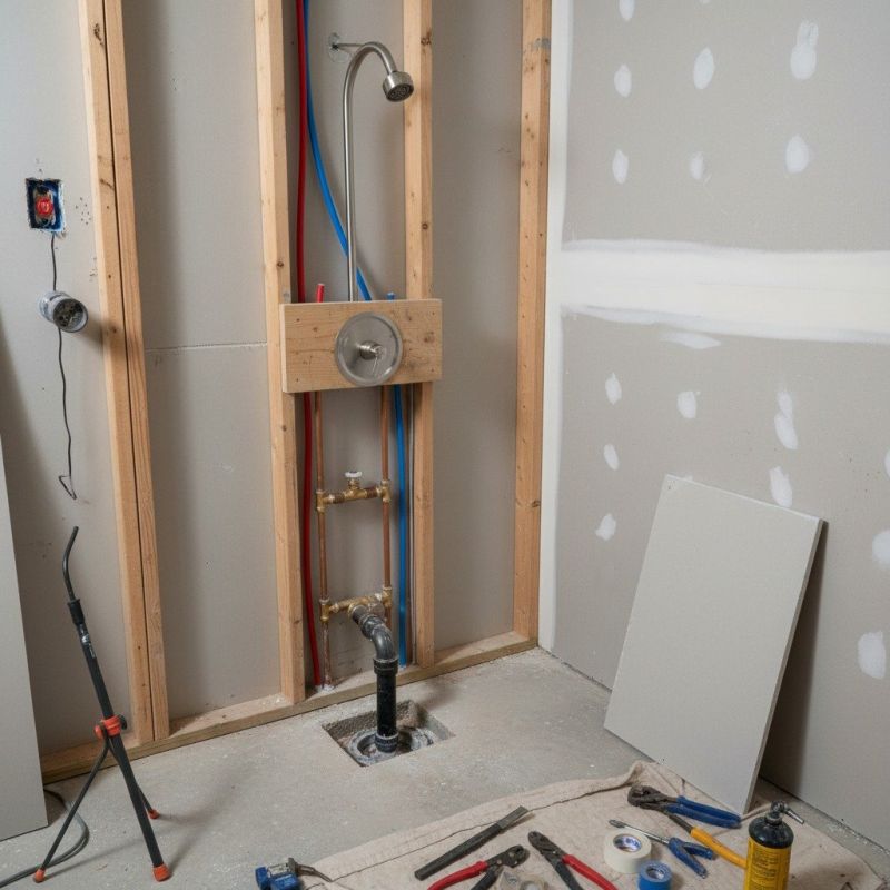 Shower Stall Installation in Portland, ME